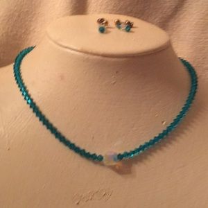 Necklace and earring set